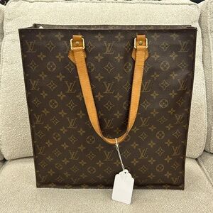 Brown Louis Vuitton Tote Bag